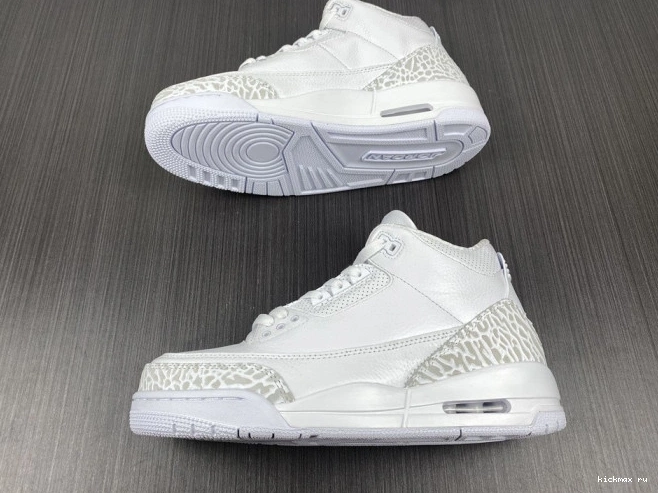 Cheap Air 3 429487-111 Jordan 'Triple PS Retro White' 0722
